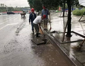 市政工程管理處積極疏導排水系統應對強降雨